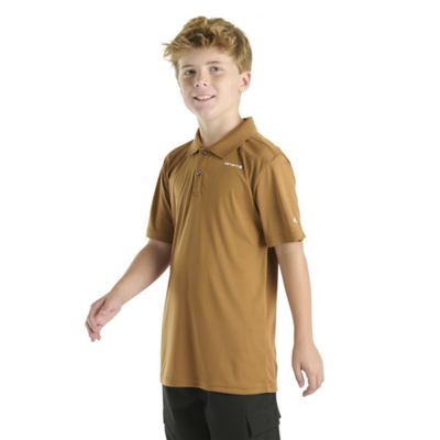 Image showing  Kid's Short-Sleeve Force Sun Defender Polo