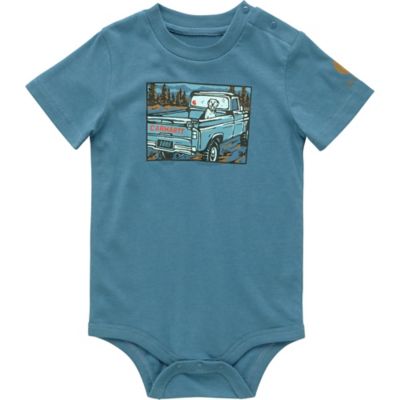 Carhartt Kid's Short-Sleeve Truck Bodysuit