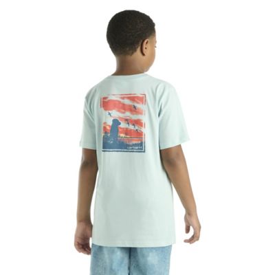 Carhartt Kid's Short-Sleeve Pocket Sunset Dog T-Shirt