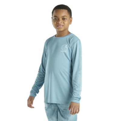Image showing  Kid's Long-Sleeve Force Sun Defender T-Shirt