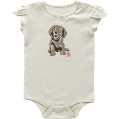 Carhartt Kid's Petal Sleeve Puppy Bodysuit