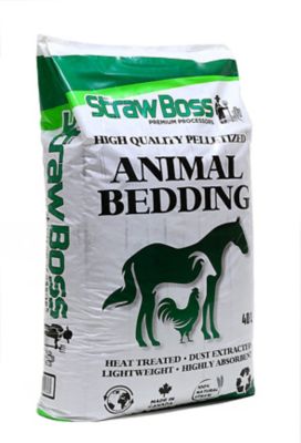 Image showing  Crumbled Pellet Straw Bedding 40 Liter