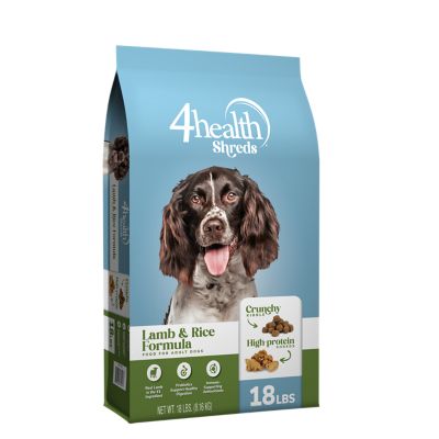 4health Shreds Adult Lamb and Rice Formula Dry Dog Food, 18 lb. Bag