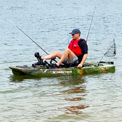 Image showing  9.5 ft. Raider Modular Propeller Drive Fishing Kayak Super Lightweight, 380 lb. Capacity, Easy to Store, Easy to Carry