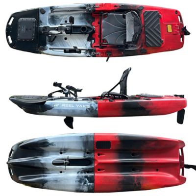Image showing  9.5 ft. Raider Modular Propeller Drive Fishing Kayak Super Lightweight, 380 lb. Capacity, Easy to Store, Easy to Carry