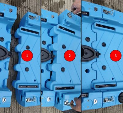 Image showing 8 th Reel Yaks 9.5 ft. Raider Sit-on-Top Modular Propeller Fishing Kayak