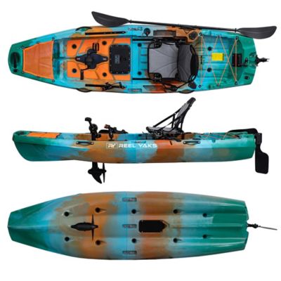 Image showing  10 ft. Radar Modular Propeller Drive Fishing Kayak Super Lightweight, 430 lb. Capacity, Easy to Store - Easy to Carry