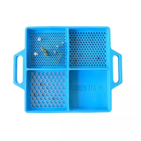 Boltster Flexible Storage Tray Blue Small Parts Organizers