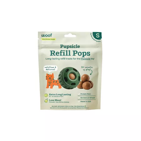 Woof Chicken Refill Pops Small Dog Soft & Chewy Treats