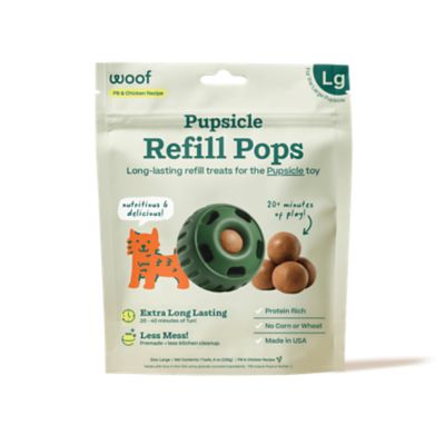 Woof Chicken Refill Pops Large