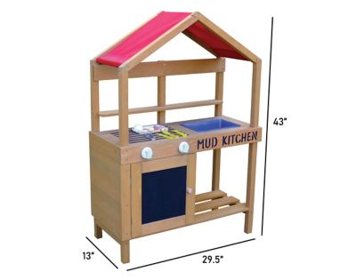 Image showing  Kids Mud Kitchen Playhouse