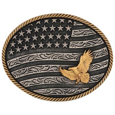 Montana Silversmiths Freedom's Majesty Attitude Buckle, A1014P