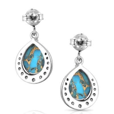 Image showing  Blue Rivers Turquoise Earrings, ER5958