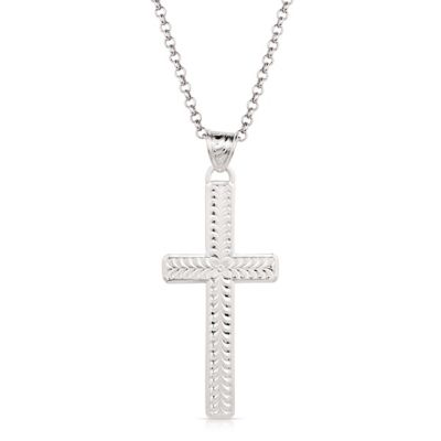 Montana Silversmiths Brilliant Belief Cross Necklace, NC5890