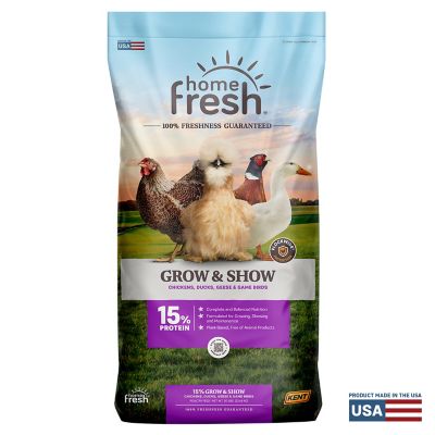 Image showing  Home Fresh Grow & Show Crumbled Poultry Feed, 50 lb. Bag