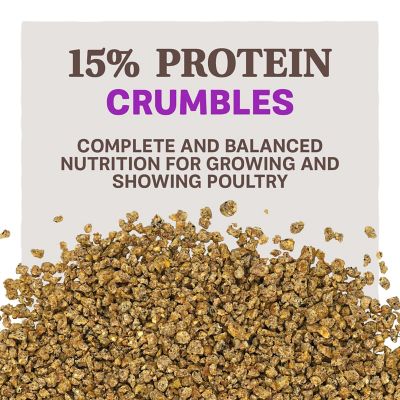 Image showing  Home Fresh Grow & Show Crumbled Poultry Feed, 50 lb. Bag