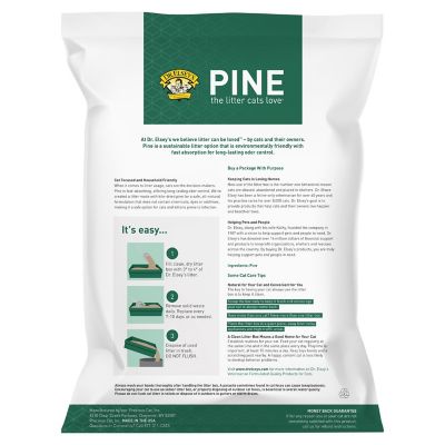 Image showing  Pine All-Natural Kiln-Dried Cat Litter, 40-lb. Bag