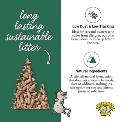 Image showing  Pine All-Natural Kiln-Dried Cat Litter, 40-lb. Bag