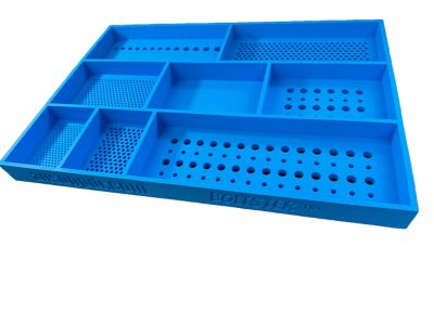 Image showing  Top Box Tool Tray, Blue