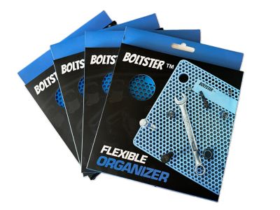 Boltster 4 Pack Original Organizer with Modular System, Blue