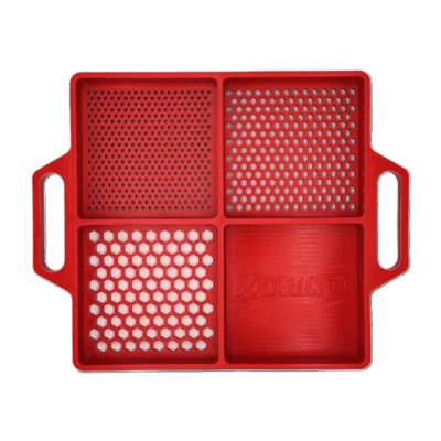 Image showing  Flexible Organizing Trays, Red, 2-Pack