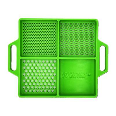 Image showing  Two Pack Flexible Organizing Tray, Green