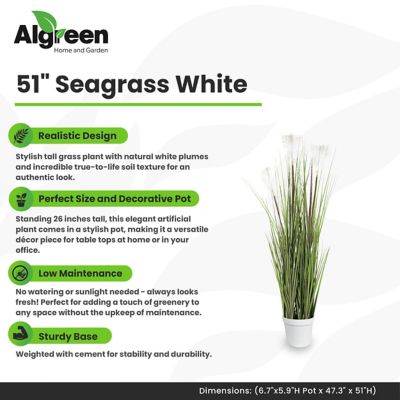 Image showing  Faux Seagrass Pot