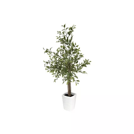 Algreen Fake Plant Mini Ficus Artificial Plants & Flowers