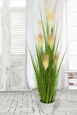Image showing  Faux Plant Reed Grass
