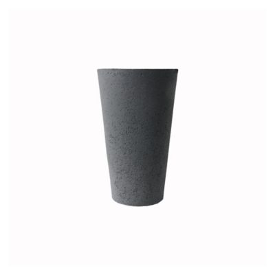 Image showing  20 in. Tall Crete Planter Warm Gray, 2 pk.