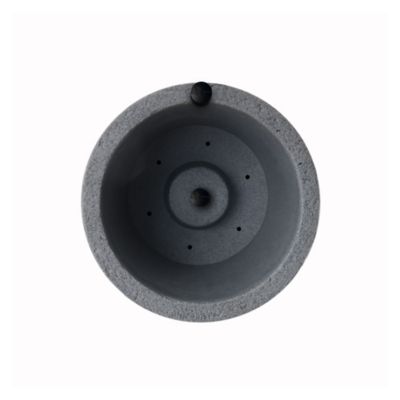 Image showing  20 in. Tall Crete Planter Warm Gray, 2 pk.