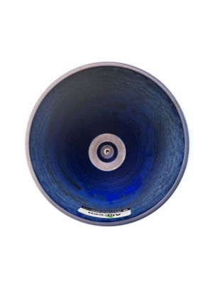 Image showing  Acerra Curved Vase Planter Blue