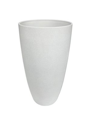 Algreen Acerra Curved Vase Planter White