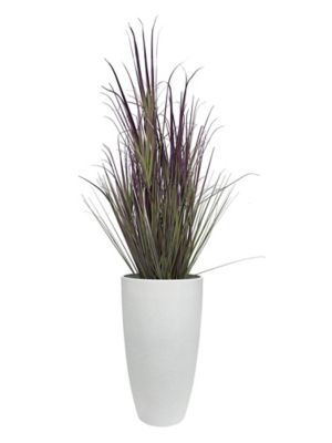 Image showing  Acerra Curved Vase Planter White