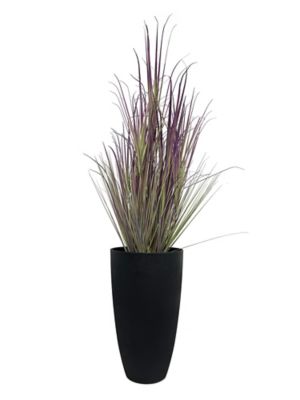 Image showing  Acerra Curved Vase Planter Black