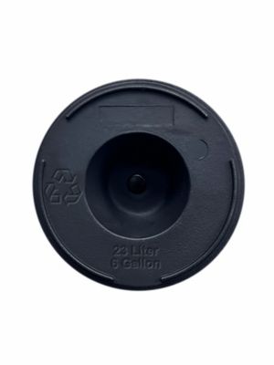 Image showing  Acerra Curved Vase Planter Black