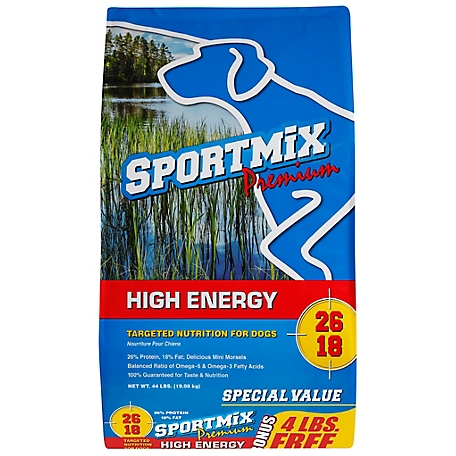 Mini Sportmix Energy Tractor Recipe Dog Adult High at Food Supply Dry Chunk