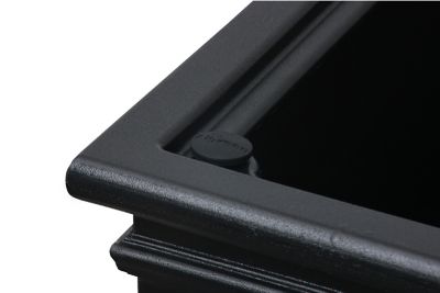 Image showing  Covington Trough Planter Self Water 30 in. Black
