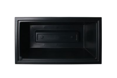 Image showing 5 th Algreen Covington Trough Planter Self Water 30 in. Black