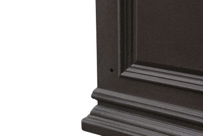 Image showing  Covington Trough Planter 30 in. Brownstone