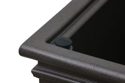 Image showing  Covington Trough Planter 30 in. Brownstone