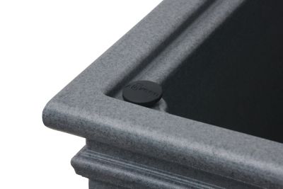 Image showing  Covington Trough Planter 30 in. Warm Gray