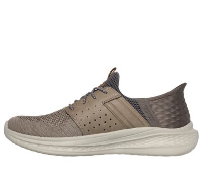 Image showing  Men's Mesh Casual Shoe Taupe