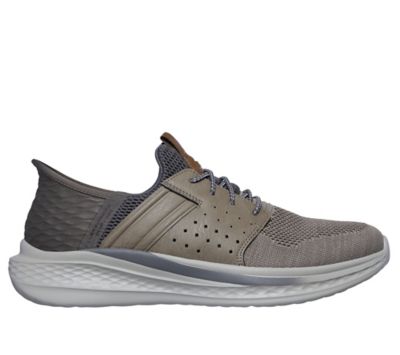 Image showing  Men's Mesh Casual Shoe Taupe
