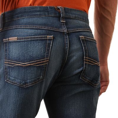 Image showing 2 th Ariat Men's Slim Fit Low-Rise Legacy M7 Straight Leg Jeans