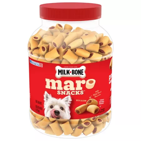 MaroSnacks Milk-Bone Beef Flavored Dog Treats 40 oz. Dog Biscuits & Cookies