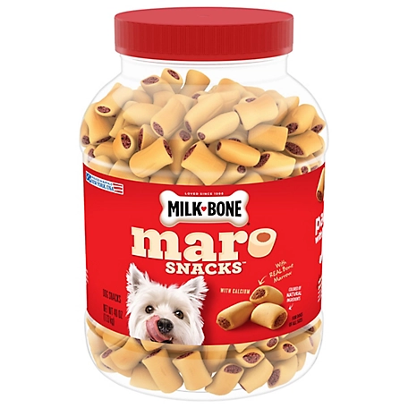 Milk-Bone MaroSnacks Beef Flavor Dog Treats, 40 oz.