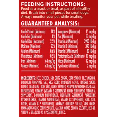 Image showing 6 th Milk-Bone Soft and Chewy Beef Flavor Dog Treats, 25 oz.