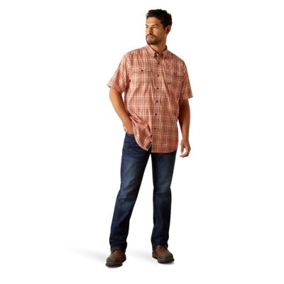 Image showing 5 th Ariat Men's VentTEK DuraStretch Rebar Made Tough Short-Sleeve Work Shirt