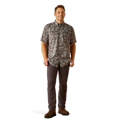 Image showing  Men's VentTEK DuraStretch Rebar Made Tough Short-Sleeve Work Shirt